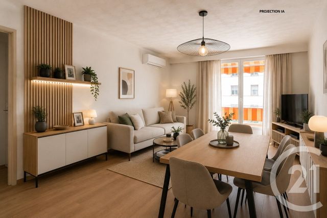 Appartement F3 à vendre - 3 pièces - 51.51 m2 - CANNES - 06 - PROVENCE-ALPES-COTE-D-AZUR - Century 21 Les Clés Du Sud